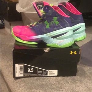 Under Armour Curry 2 basketball shoes size 9.5